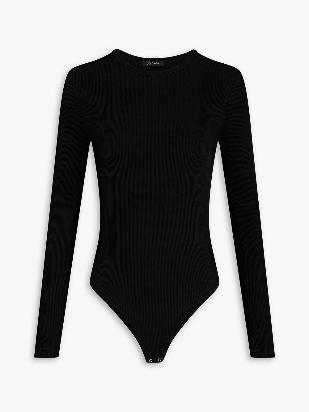 GOLDSIGN Jigsaw cutout ribbed-jersey bodysuit - small